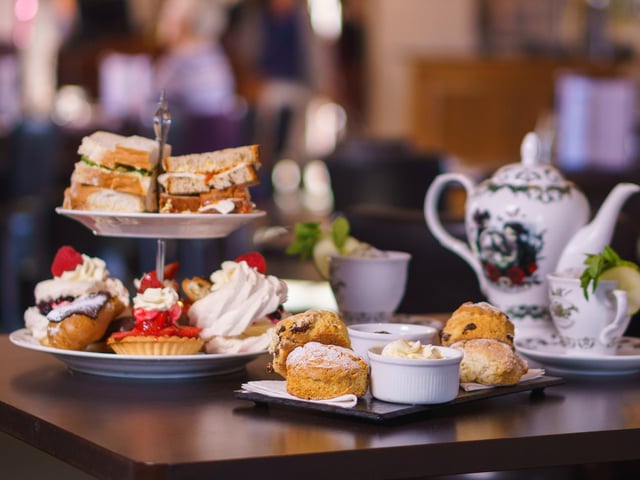 The luxury of afternoon tea Picture: Adobe
