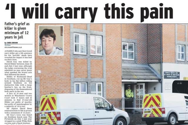 After the court case, in which David Hilder was found guilty of manslaughter