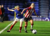 Action from Pompey Women's league meeting with Southampton FC at Fratton Park in December Picture: Stuart Martin (220421-7042)