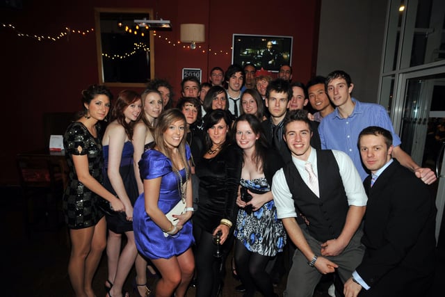 The Portsmouth University Basketball club enjoying a night out at Tiger Tiger in 2009.