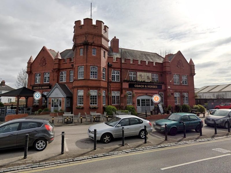 Coach & Horses, London Road, Portsmouth, PO2 9SE - rated 3.9 out of 5 according to Google reviews