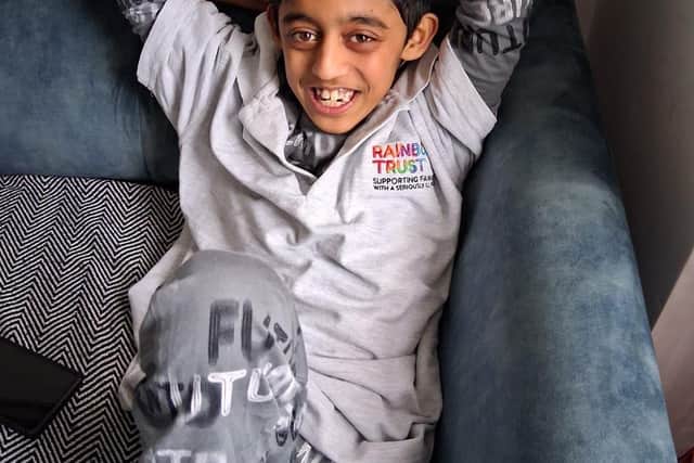 Abbas, 11 from Southampton (Rainbow Trust Children's Charity Ambassador)