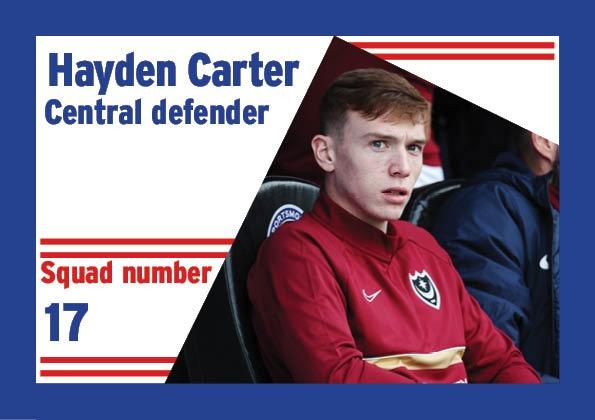 Carter has been a level above since his arrival in January. Pompey's hierarchy believe his impressive performances might mean the Blackburn man might not return next season.