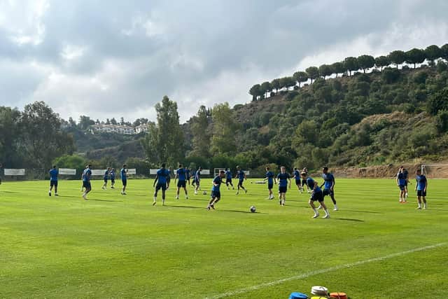Pompey face FC Europa this evening in southern Spain