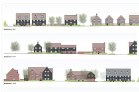 Site plans and designs for 85 homes off Brook Lane in Warsash
Picture: Taylor Wimpey