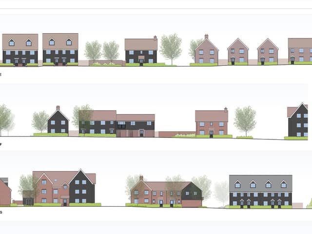 Site plans and designs for 85 homes off Brook Lane in Warsash
Picture: Taylor Wimpey