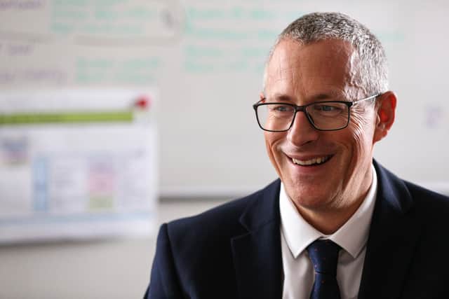 Park Community School headteacher, Chris Anders, said that if two pupils in a year group test positive for coronavirus then the year group has to be sent home.
Picture: Chris Moorhouse