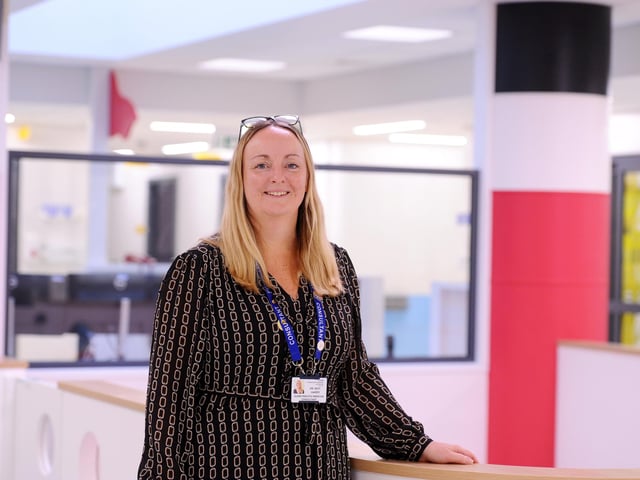 Kate Hardy, clinical director of the emergency department, has been a part of the planning for the new department which was built from the ground up.  Picture: Sarah Standing (211124-8739)