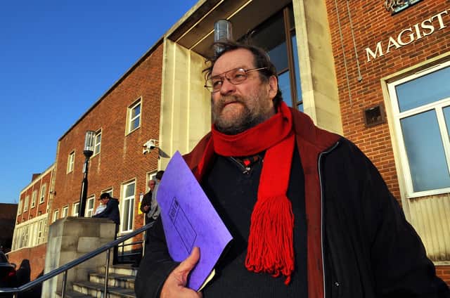 John Molyneux outside Portsmouth Magistrates Court.

PICTURE: MALCOLM WELLS