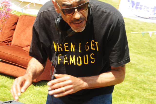 Leeroy Thornhil on the decks at the launch for the Mucky Weekender Festival. Picture by Paul Windsor