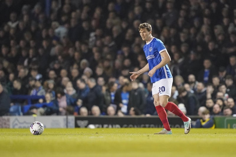 Didn’t give an inch, never lost a tackle or header. An absolute rock and also used the ball well. Such a warrior for Pompey.