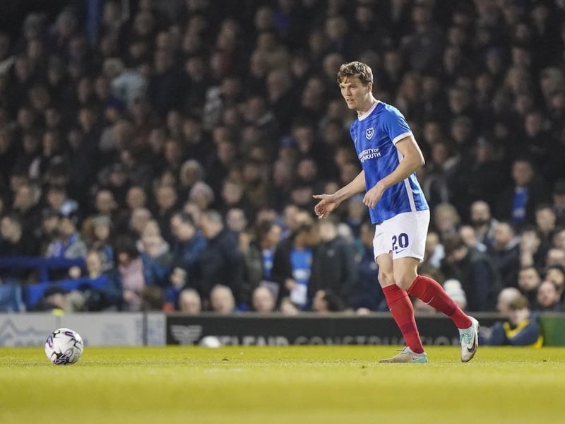 Didn’t give an inch, never lost a tackle or header. An absolute rock and also used the ball well. Such a warrior for Pompey.