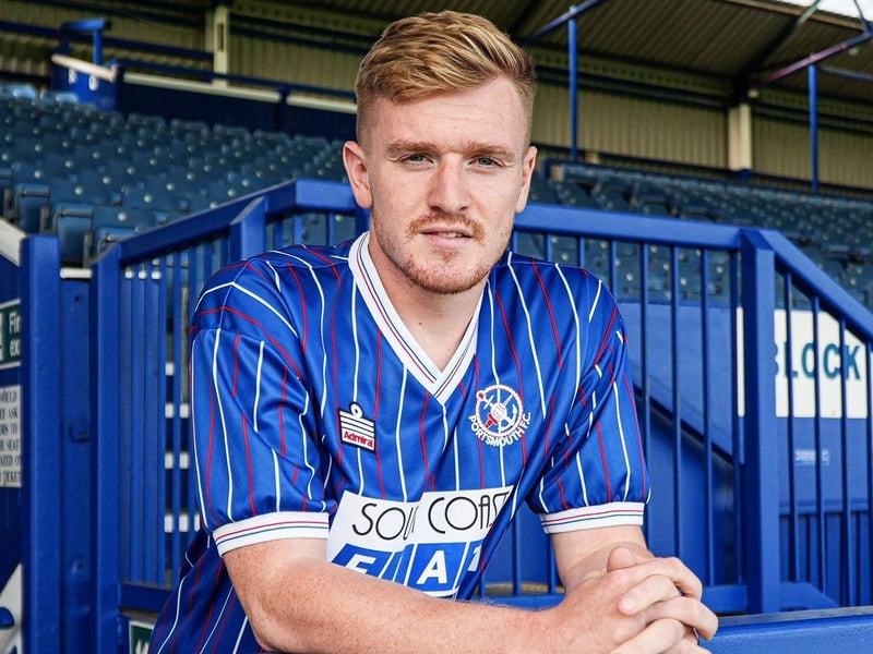 A couple of strong runs down the left and was on the receiving end of one hefty challenge which left him on the ground in agony with no foul called. Clearly full of attacking intent and will be interesting to see how he progresses. Picture: Portsmouth FC