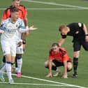 Jake McCarthy unhappy at a decision during Hawks' home loss  to Oxford City. Picture by Dave Haines