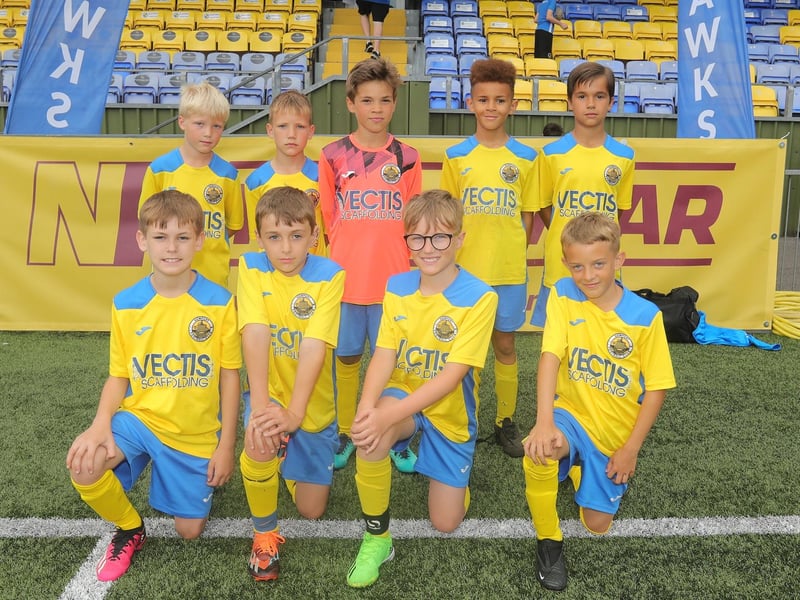 Newport IoW Under-9s. Picture by Dave Haines