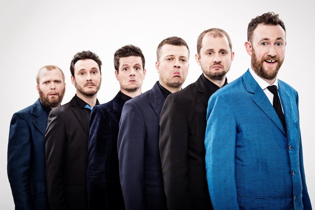 The Horne Section, with Alex Horne, right, is at Portsmouth Guildhall on December 16th