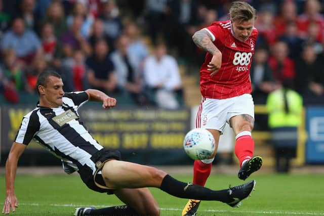 Haydn Hollis made 137 appearances for Notts County after coming through the Meadow Lane ranks - and played at Fratton Park twice. Picture: Alex Livesey/Getty Images