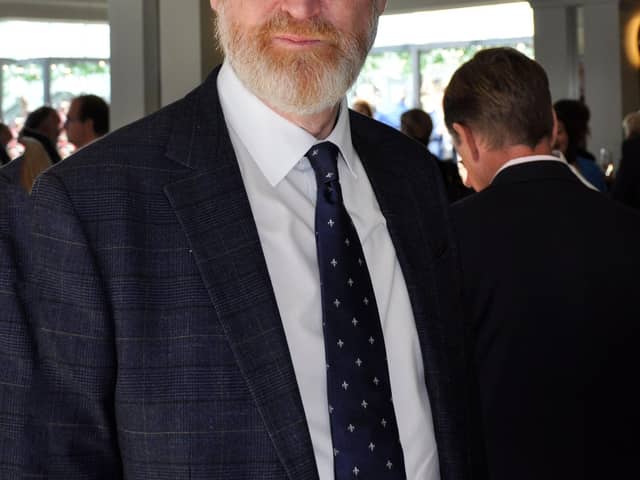 BUSINESS INVESTMENT. Ross McNally, Chief Executive and Executive Chairman of Hampshire Chamber which is calling on the government to prioritise business support and confidence to invest.