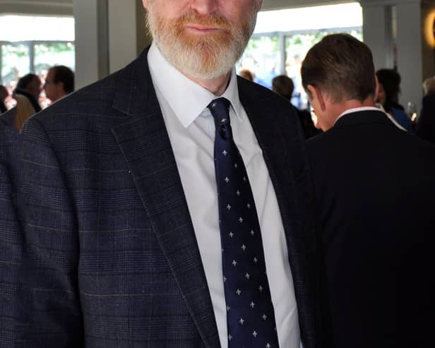 BUSINESS INVESTMENT. Ross McNally, Chief Executive and Executive Chairman of Hampshire Chamber which is calling on the government to prioritise business support and confidence to invest.