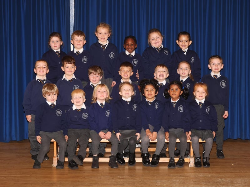 Reception Class Schools 2024.Pictured is St Thomas More's Catholic Primary School - Angelfish Class.Picture: Sam Stephenson.
