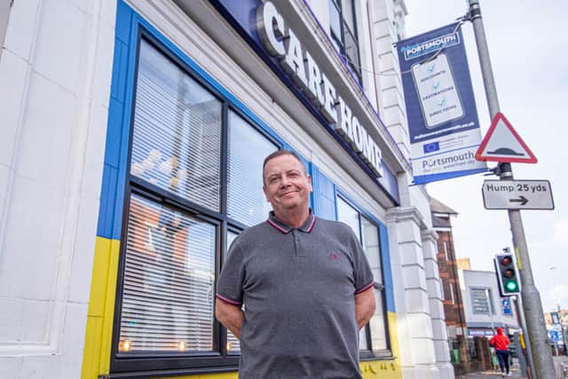 Bluewater Care Home is locked in a legal battle with CQC over inadequate rating. Pictured: David Sheppard, owner of Bluewater care home on November 23, 2022. Picture: Habibur Rahman