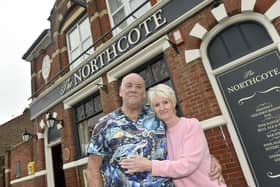 Landlords of The Northcote in Francis Avenue, Southsea, Barry Kewell (75) and wife Lynn (68) have been in the local pub trade 40 years and are thought to be the longest serving landlords in the city and maybe Hampshire.Picture: Sarah Standing (121224-7713)