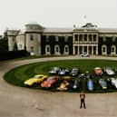 The Duke of Richmond in front of Goodwood House at the first Festival of Speed Press Day in 1993. Picture by James Bareham/Mail on Sunday
