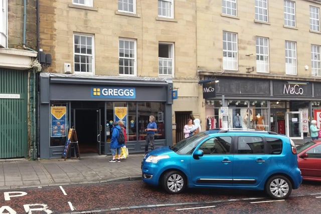 Greggs in Alnwick reopened for the first time since lockdown began on Friday, July 3.