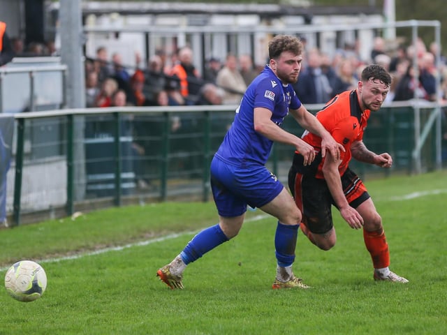 Portchester's Charlie Williamson, right. Picture by Nathan Lipsham