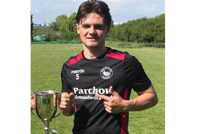 Paulsgrove Football Club's Josh Miroy, 17, collapsed with a suspected heart attack on Sunday at King George V Playing Fields.