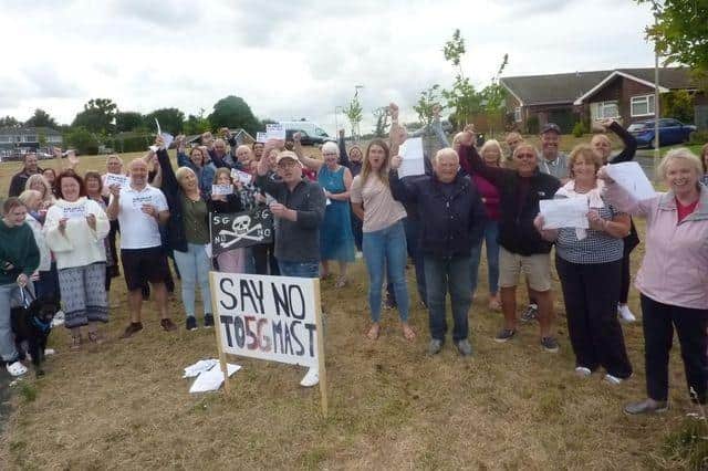 Purbrook residents angry about a proposed 5G mast in St John’s Avenue