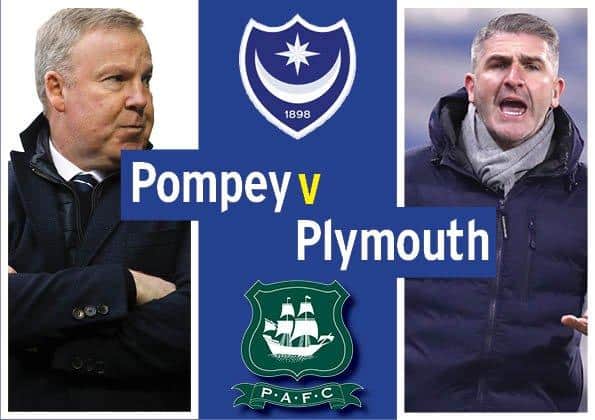 Pompey entertain Plymouth today in League One