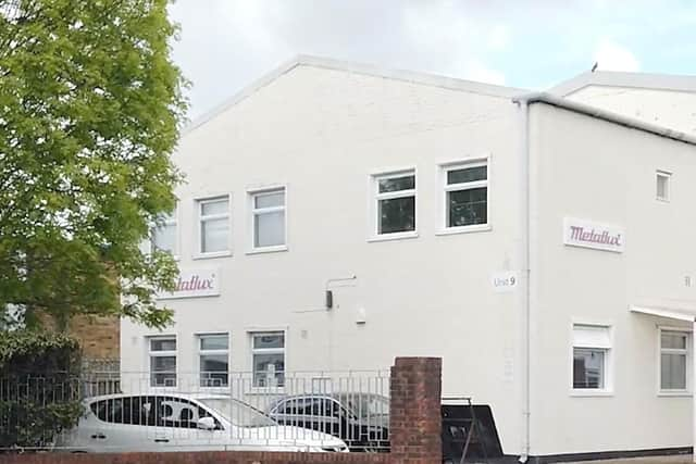 The Metatec building in Fitzherbert Road, Portsmouth, on Thursday, May 11. Picture: Habibur Rahman.