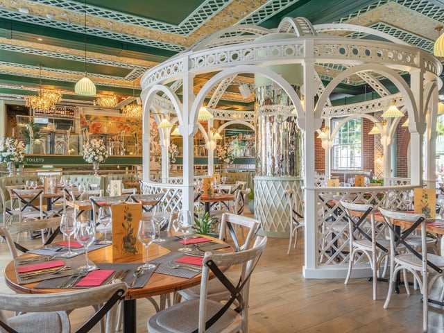 Giggling Squid will be officially opening the doors of its brand new venue in Gunwharf Quays on July 30. The former Loch Fyne site has been transformed into a botanical paradise with exceptional decor. Picture: Giggling Squid