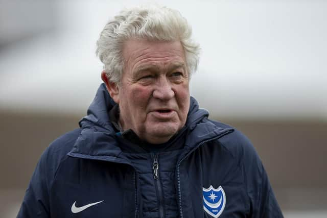 Pompey stalwart Barry Harris. Photo by Daniel Chesterton/phcimages.com