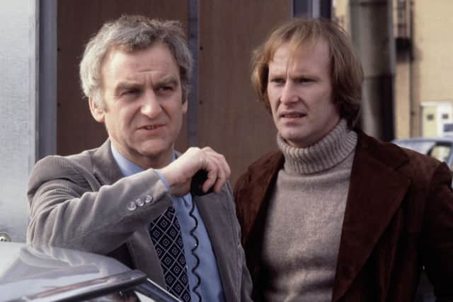 Dennis Waterman, right, with John Thaw in The Sweeney Picture: Fremantle Media/Shutterstock