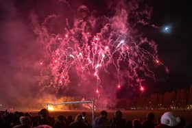 Bonfire and fireworks display in Cosham at the King George V playing fields, November 6, 2019.
Picture: Habibur Rahman