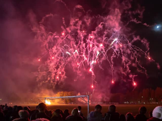 Bonfire and fireworks display in Cosham at the King George V playing fields, November 6, 2019.
Picture: Habibur Rahman