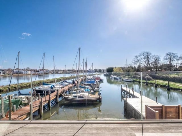 The three bedroom Dolphin Quay home is on the market for £2,250,000. Picture: Jackson-Stops, Chichester