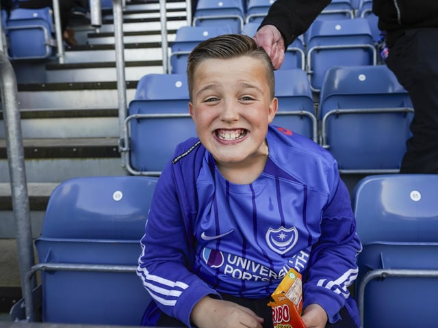 Pompey fans played a big role in carrying their team to a massive three points in their Championship survival battle against Blackburn Rovers.