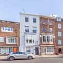 A five-storey former restaurant and bar, with living accommodation, at 54 High Street, Old Portsmouth, has a guide price of £850,000 - £900,000 and is freehold with vacant possession.