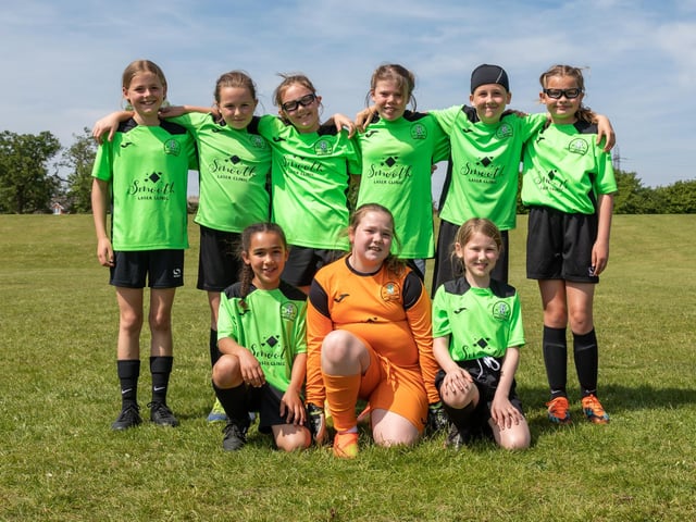 Bedhampton Eagles U11s Girls. Picture: Mike Cooter