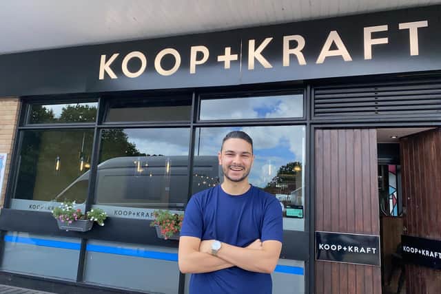 Koop+Kraft in Cowplain, owner George Purnell