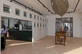 An artist's impression of what the Gosport Museum and Art Gallery entrance will look like. Picture: Hampshire Cultural Trust