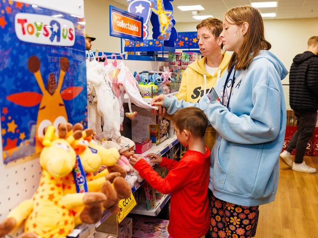 The Toys R Us has opened in the WH Smith store in Havant's Meridian Centre on Saturday, October 19.