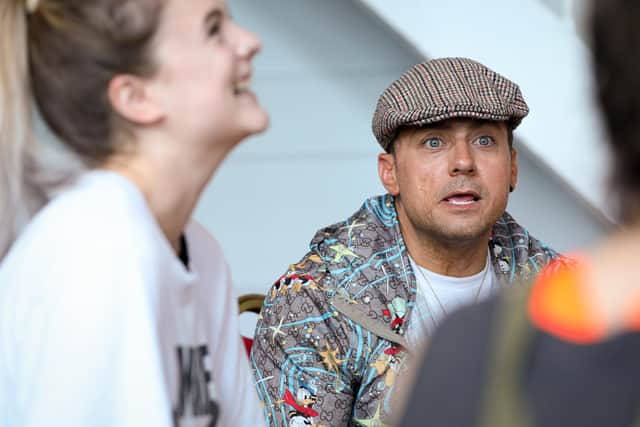 In rehearsal for Wonderland. Picture: Chris Moorhouse (110621-16)