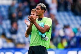 Haji Mnoga helped Tanzania earn a surprise draw against Algeria and earn a spot at the Africa Cup of Nations finals in January. Pic: Jason Brown.