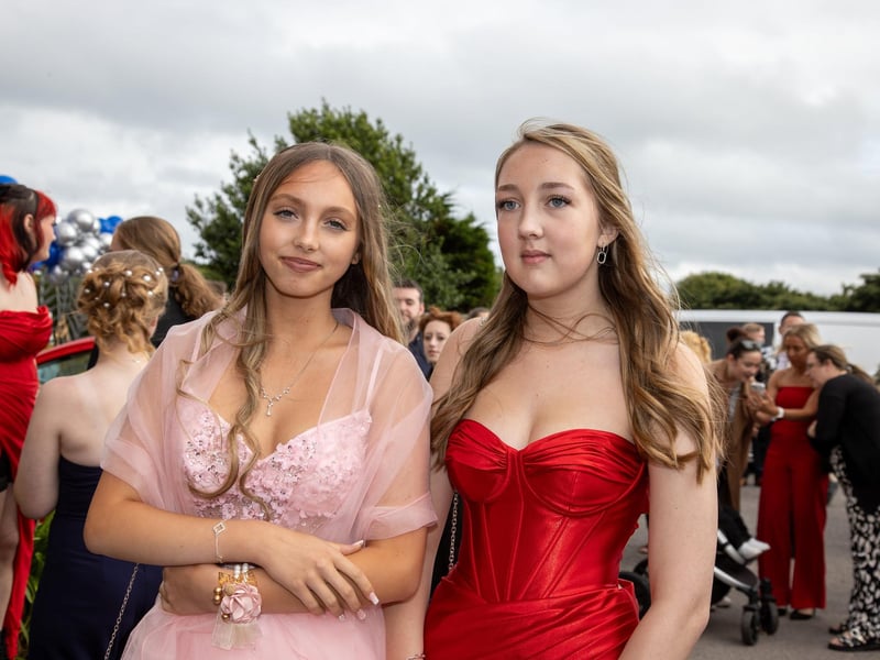 Portsmouth Academy held their prom at the Queens Hotel in Southsea on Wednesday evening.Pictured - Students arriving at their Prom at the Queens Hotel in Southsea