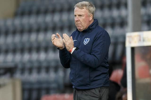 Pompey manager Kenny Jackett. Picture: Daniel Chesterton/phcimages.com