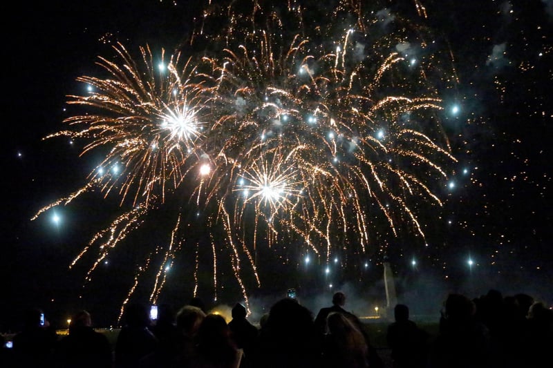 Portsmouth City Council's firework display on Southsea Common
Picture: Chris Moorhouse (jpns 011123-59)